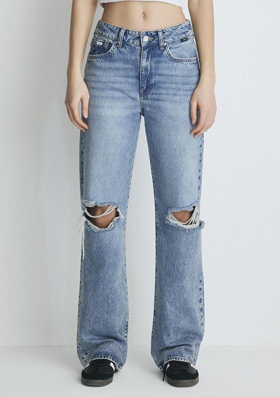 CALIFORNIA Kadın Mavi Denim Pantolon - M1010125