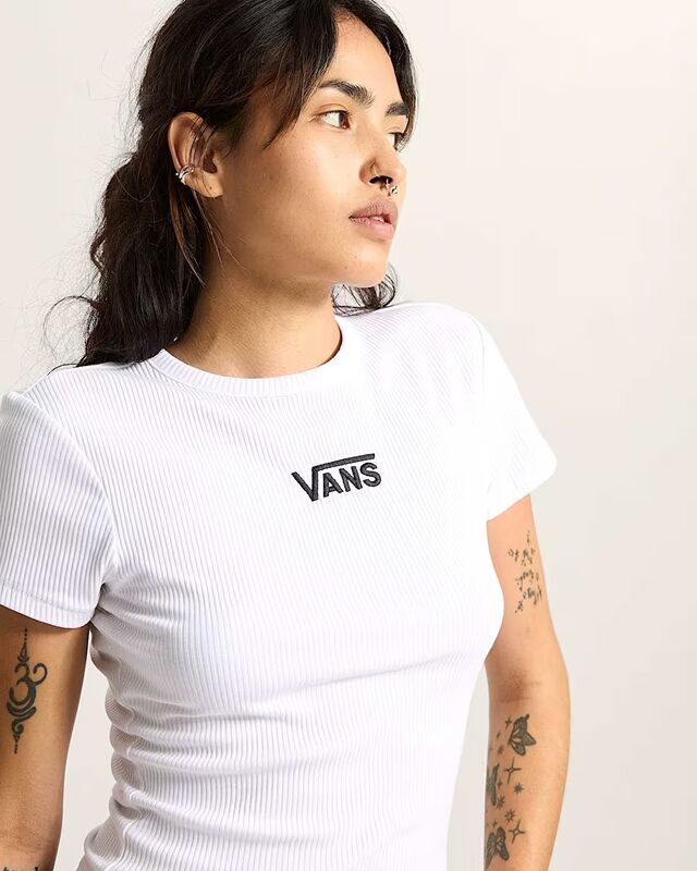 Cameron Tee Kadın Beyaz T-Shirt - VN000RD1