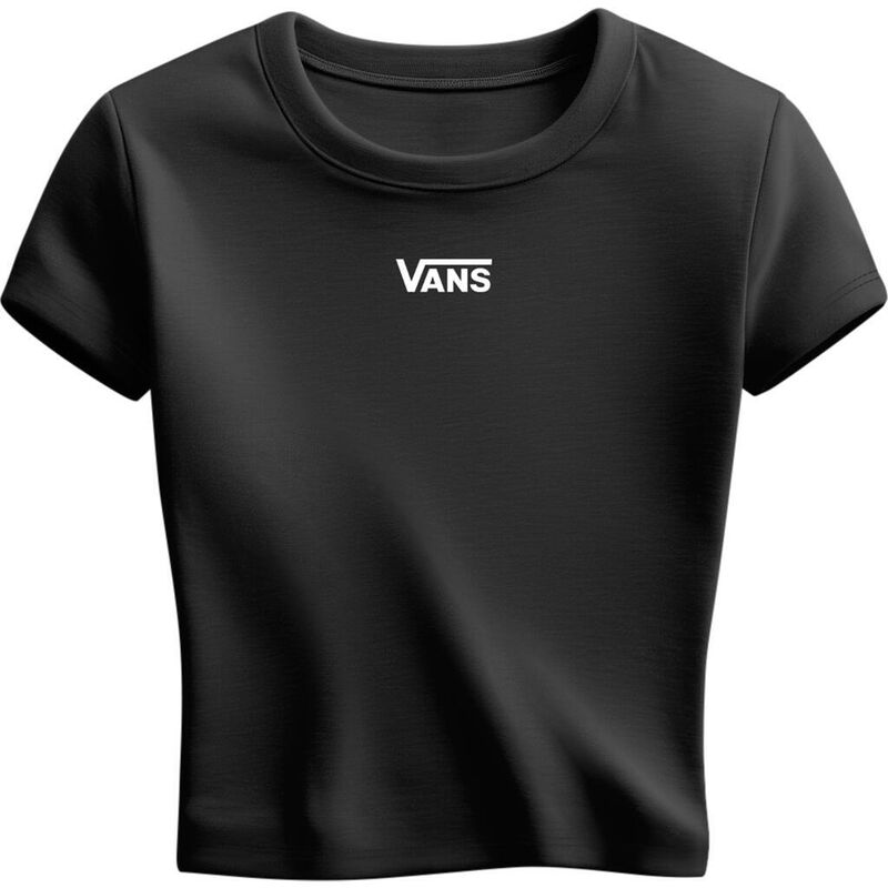 Vans - Cameron Tee Kadın Siyah T-Shirt - VN000RD1