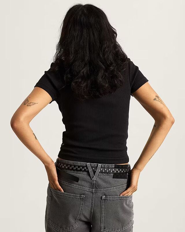 Cameron Tee Kadın Siyah T-Shirt - VN000RD1