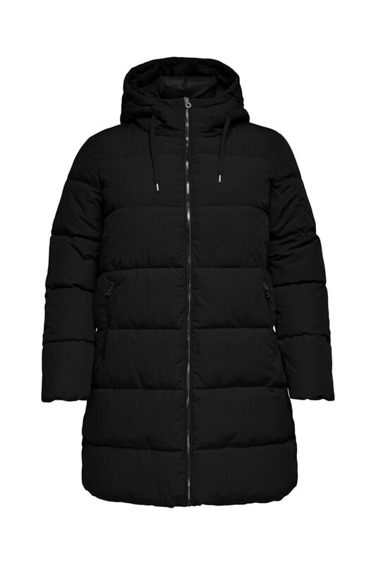 Cardolly Long Puffer Coat Cc Otw Kadın Siyah Kaban - 15233009