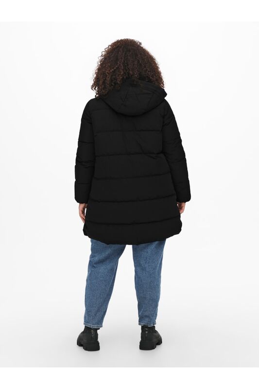 Cardolly Long Puffer Coat Cc Otw Kadın Siyah Kaban - 15233009