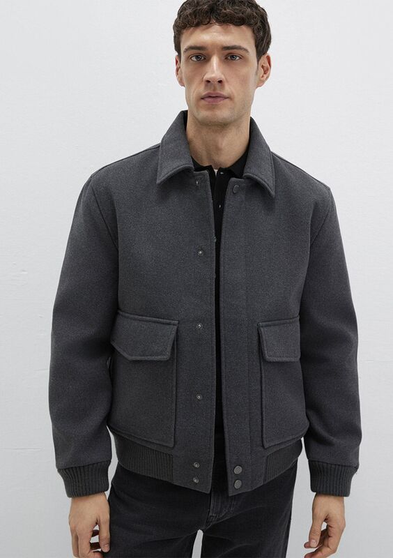 CEKET Erkek Koyu Gri Ceket - M0110658