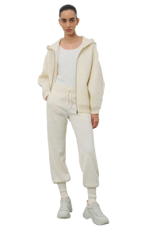 CEKET Uniseks Beyaz Ceket - W22W04D060CK