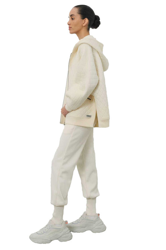 CEKET Uniseks Beyaz Ceket - W22W04D060CK