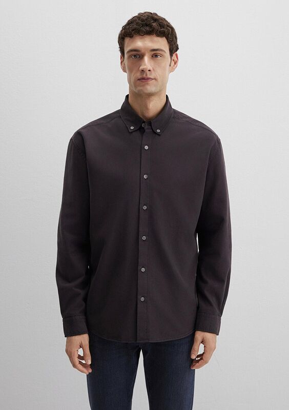 CEPLİ GÖMLEK Erkek Kahverengi Gömlek - M0211751