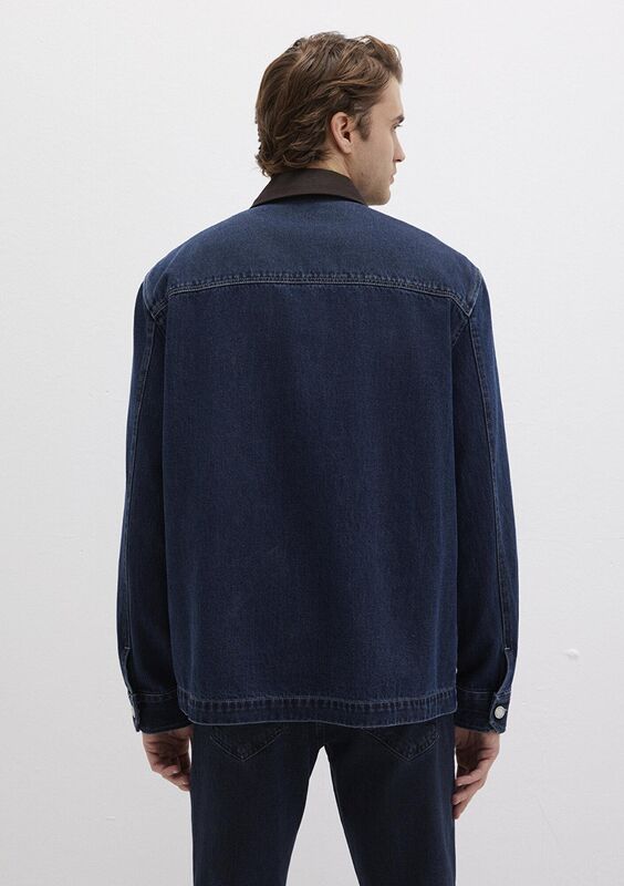 CEPLİ GÖMLEK Erkek Mavi Gömlek - M0211753