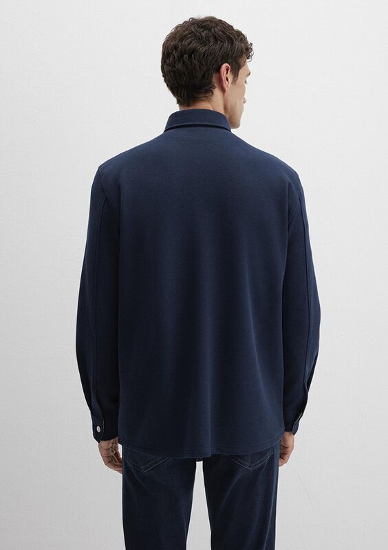 CEPLİ GÖMLEK Erkek Mavi Gömlek - M0211771