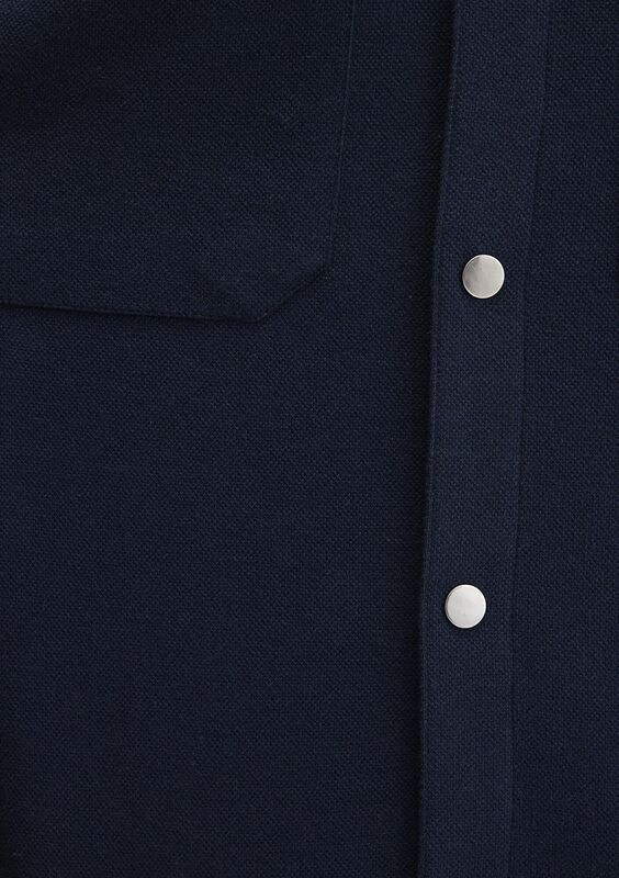 CEPLİ GÖMLEK Erkek Mavi Gömlek - M0211771