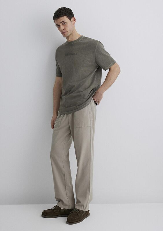 CEPLİ PANTOLON Erkek Bej Pantolon - M0010156