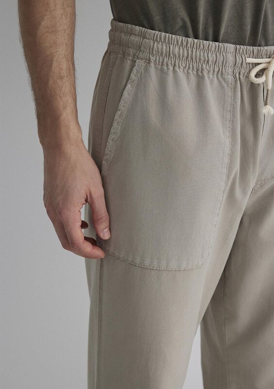 CEPLİ PANTOLON Erkek Bej Pantolon - M0010156