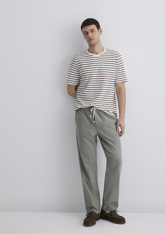 CEPLİ PANTOLON Erkek Yeşil Pantolon - M0010156