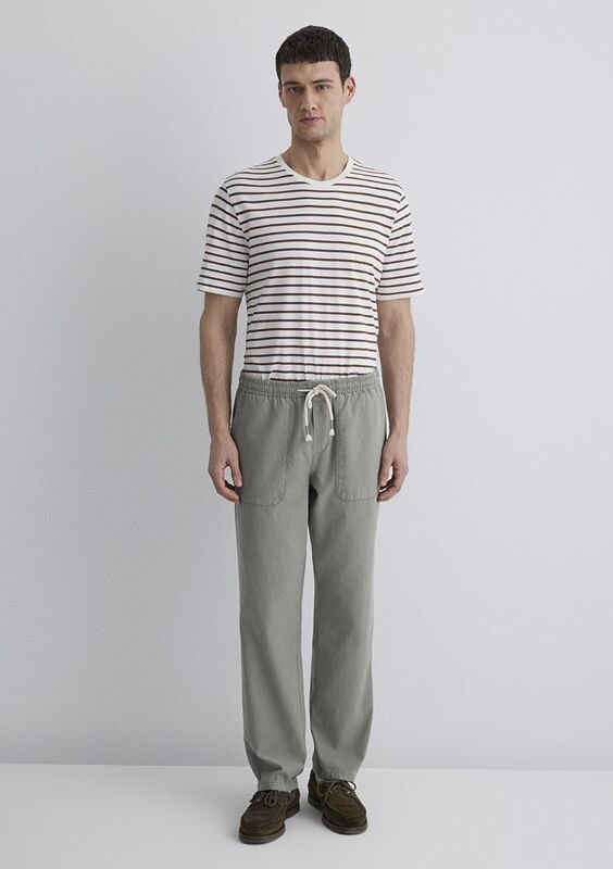 CEPLİ PANTOLON Erkek Yeşil Pantolon - M0010156