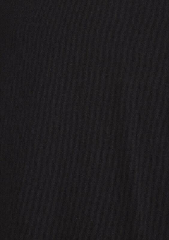 CEPLİ TİŞÖRT Erkek Siyah Basic T-Shirt - M066248