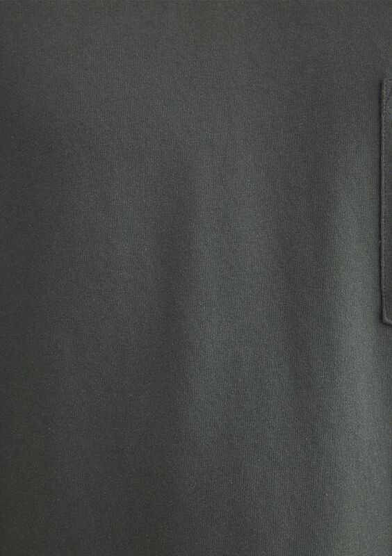 CEPLİ TİŞÖRT Erkek Yeşil Basic T-Shirt - M066248