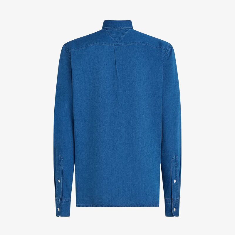 CHAMBRAY RF SHIRT Erkek Mavi Gömlek - MW0MW38134