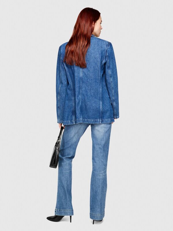 Channes Flared Fit Denim Pantolon Kadın Renkli Pantolon - 323A4WTCLE02I