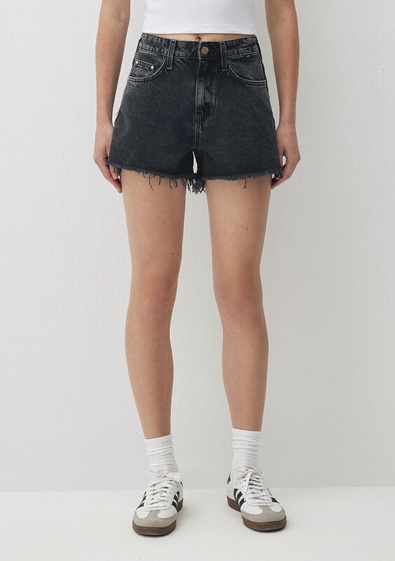 CHERRY Kadın Mavi Denim Şort - M1410022