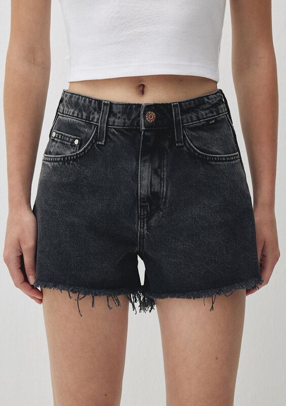 CHERRY Kadın Mavi Denim Şort - M1410022