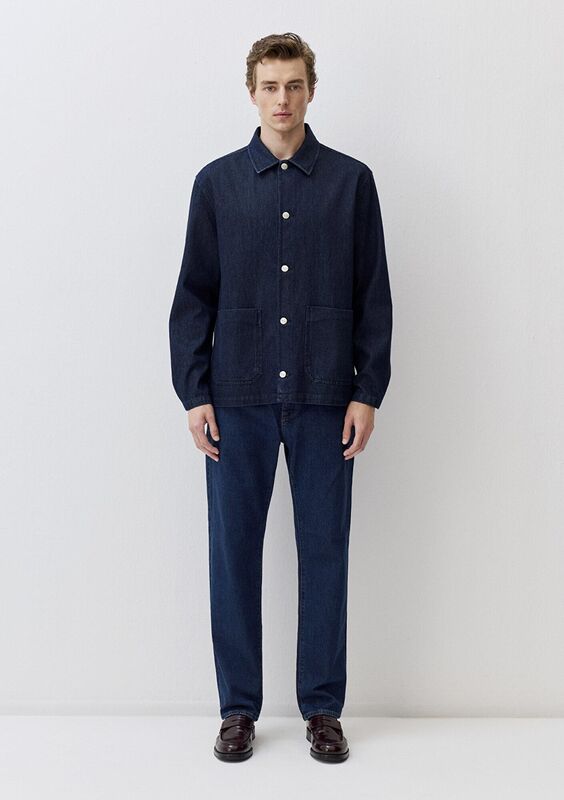 ÇİFT CEP GÖMLEK Erkek Mavi Gömlek - M0211651