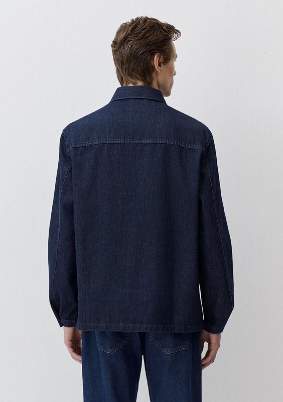 ÇİFT CEP GÖMLEK Erkek Mavi Gömlek - M0211651