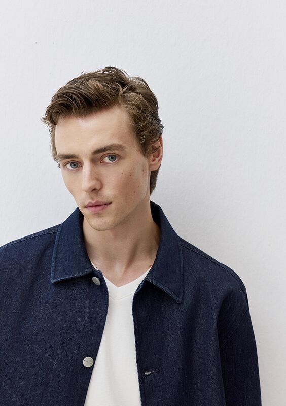 ÇİFT CEP GÖMLEK Erkek Mavi Gömlek - M0211651