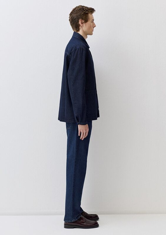 ÇİFT CEP GÖMLEK Erkek Mavi Gömlek - M0211651