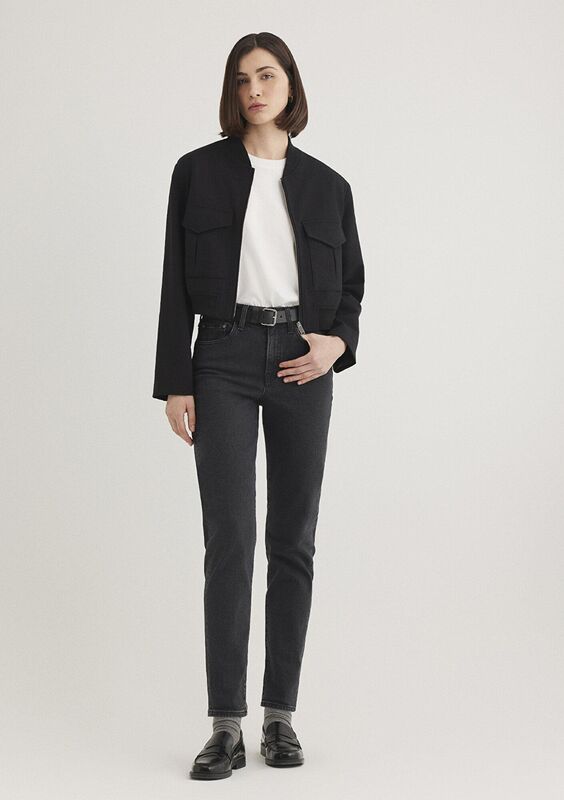 Mavi - CINDY Kadın Gri Denim Pantolon - M100277