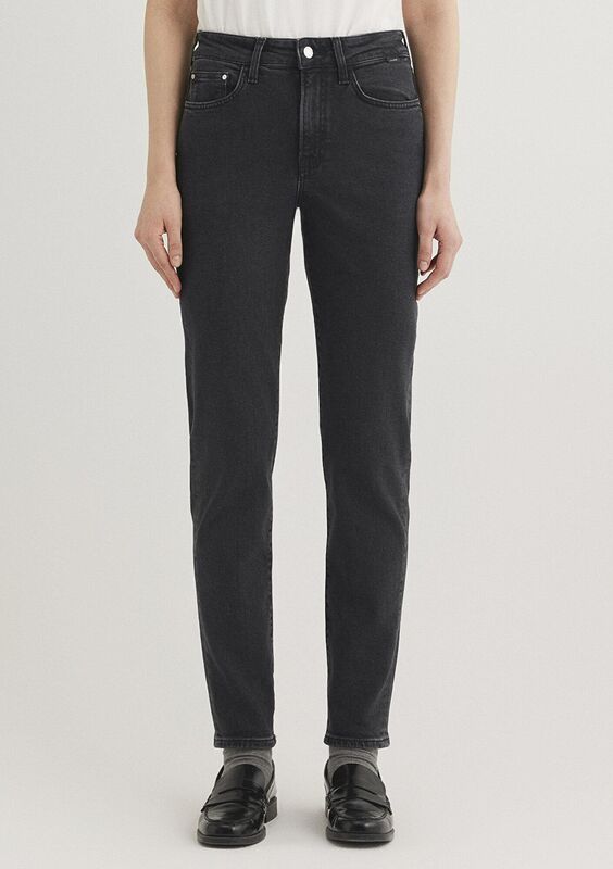 CINDY Kadın Gri Denim Pantolon - M100277