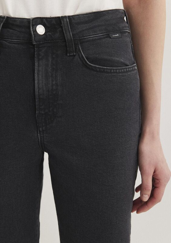 CINDY Kadın Gri Denim Pantolon - M100277