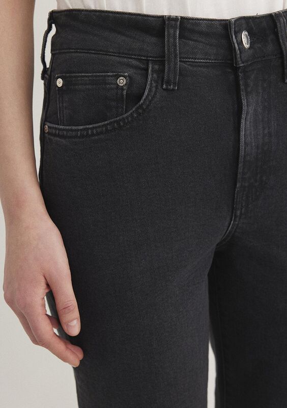 CINDY Kadın Gri Denim Pantolon - M100277