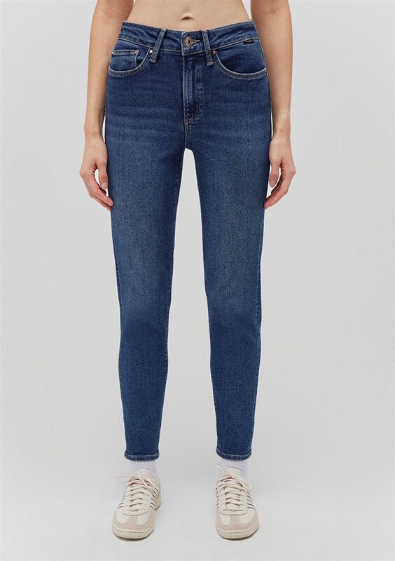 CINDY Kadın Lacivert Denim Pantolon - M100277