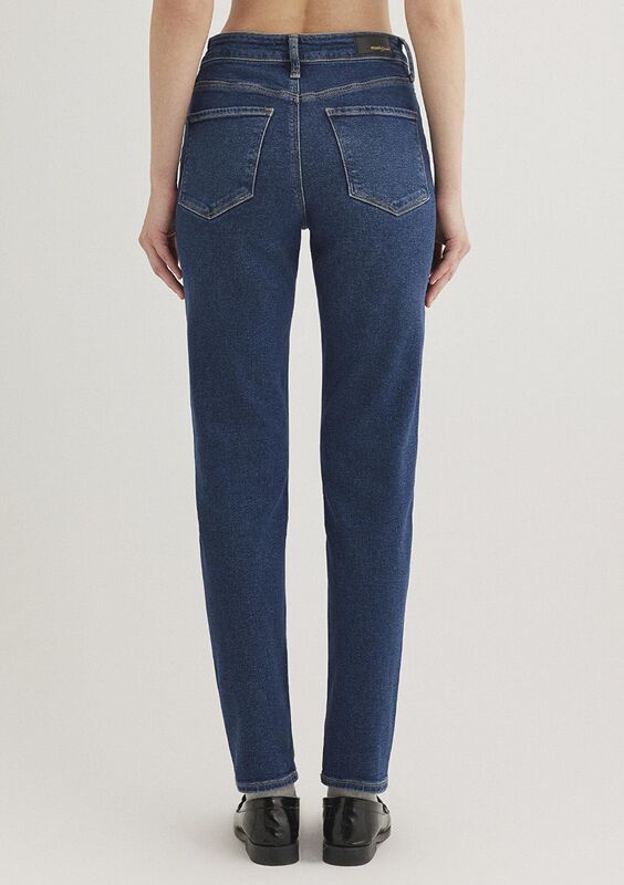 CINDY Kadın Lacivert Denim Pantolon - M100277