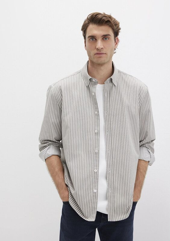 ÇİZGİLİ GÖMLEK Erkek Mix Gömlek - M0211756