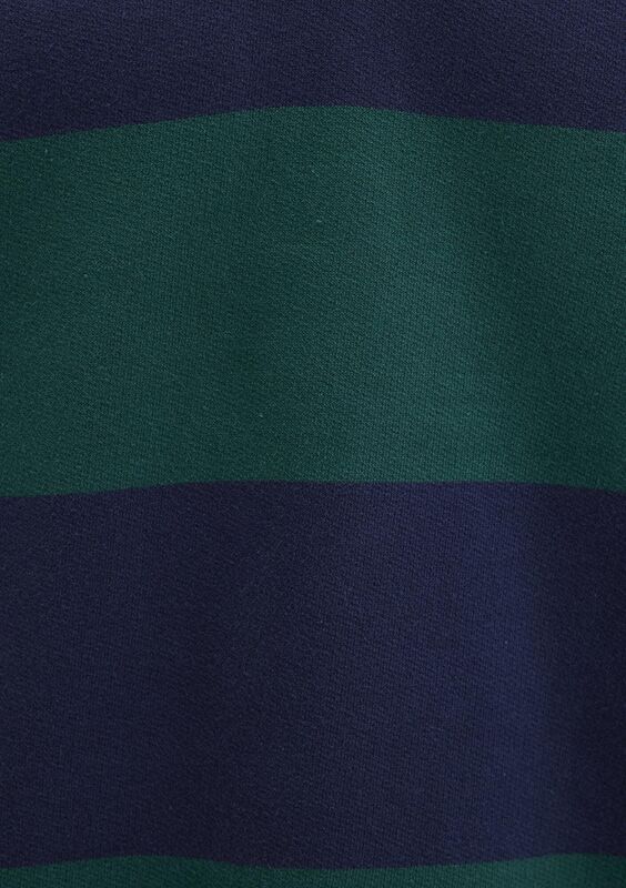 ÇİZGİLİ SWEATSHIRT Erkek Koyu Mavi Sweatshirt - M0S10491