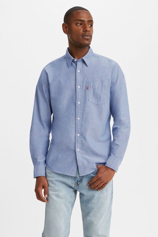 Levi's - Classic 1 Pkt Standard Rooıbos Tea Erkek Mavi UK Gömlek - 85748 Levi's - Classic 1 Pkt Standard Rooıbos Tea Erkek Mavi UK Gömlek - 85748