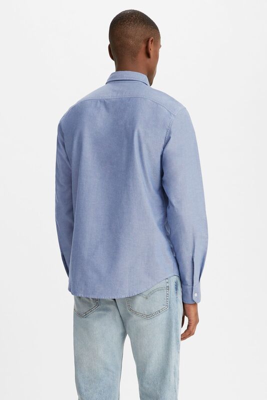 Classic 1 Pkt Standard Rooıbos Tea Erkek Mavi UK Gömlek - 85748