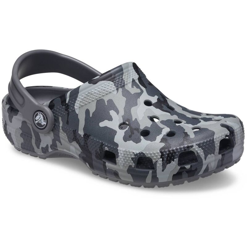 Classic Camo Clog K Unisex Çocuk Siyah Terlik - 207594
