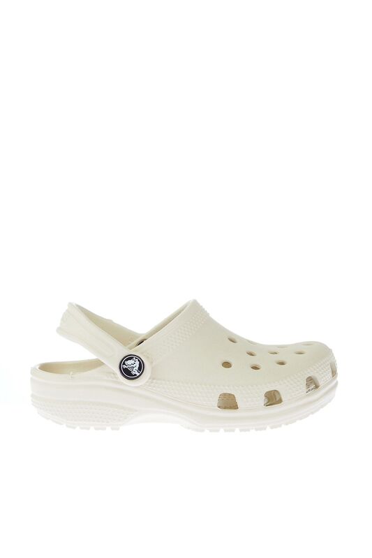 Crocs - Classic Clog K Unisex Çocuk Beyaz Terlik - 206991