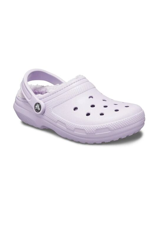 Classic Lined Clog Uniseks Mor Terlik - 203591