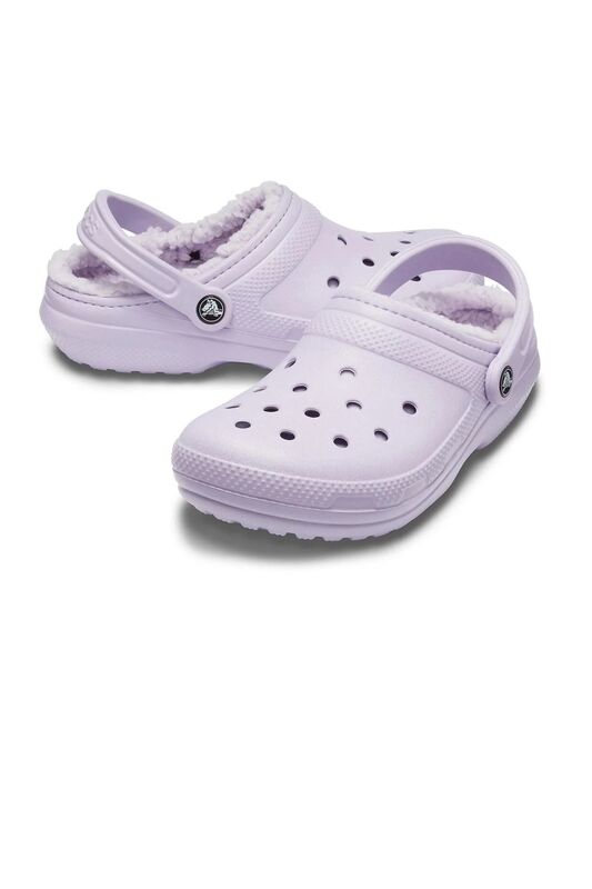 Classic Lined Clog Uniseks Mor Terlik - 203591