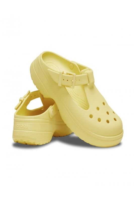Classic Mary Jane Clog Kadın Sarı Terlik - 210581