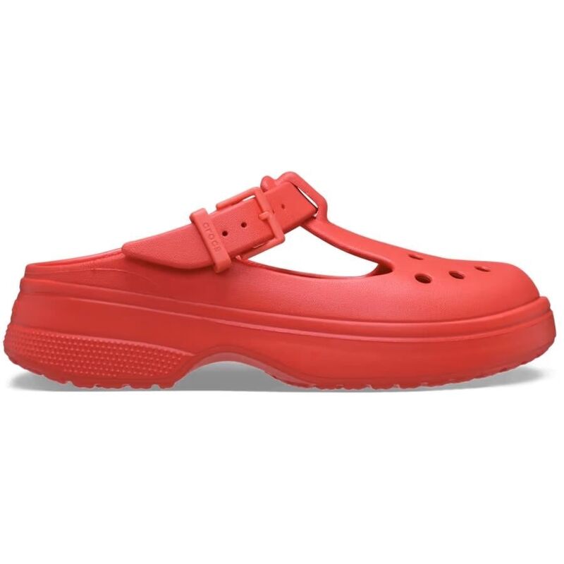 Crocs - Classic Mary Jane Clog Uniseks Kırmızı Terlik - 210581