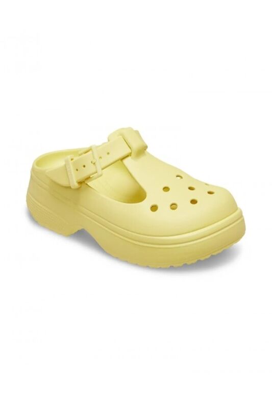 Classic Mary Jane Clog Uniseks Sarı Terlik - 210581