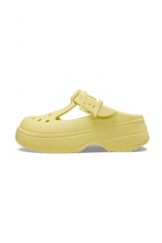 Classic Mary Jane Clog Uniseks Sarı Terlik - 210581