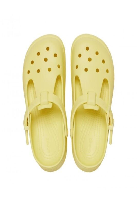 Classic Mary Jane Clog Uniseks Sarı Terlik - 210581