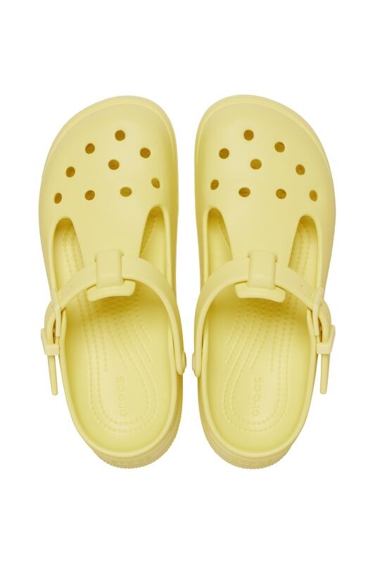 Classic Mary Jane Clog Uniseks Sarı Terlik - 210581