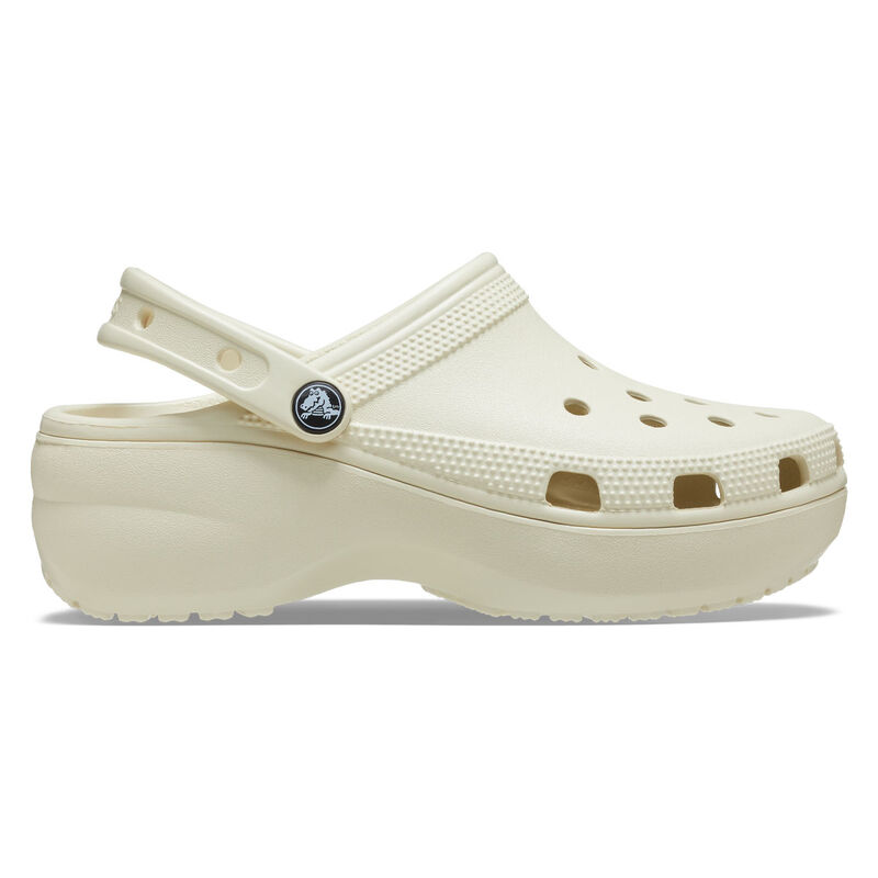 Crocs - Classic Platform Clog W Kadın Bej Terlik - 206750