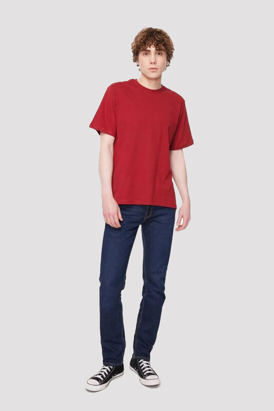 CLASSIC RELAXED TEE TR SUNDRIED TOMATO Erkek Mavi T-Shirt - A9437