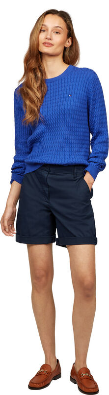 CO BLEND GMD CHINO SHORT Kadın Mavi Şort - WW0WW42457